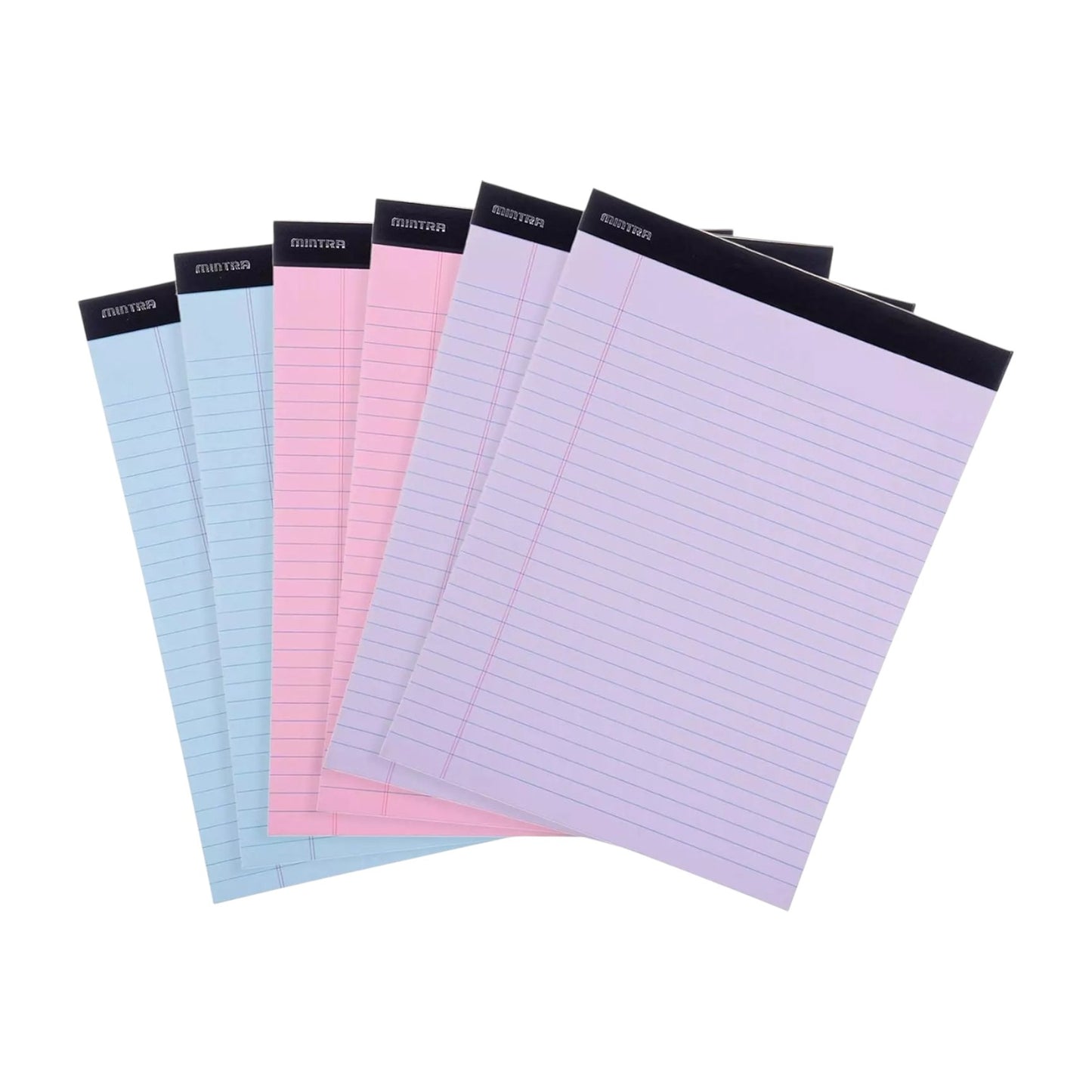 Notepad Pin 50 lined paper color A4  Mintra