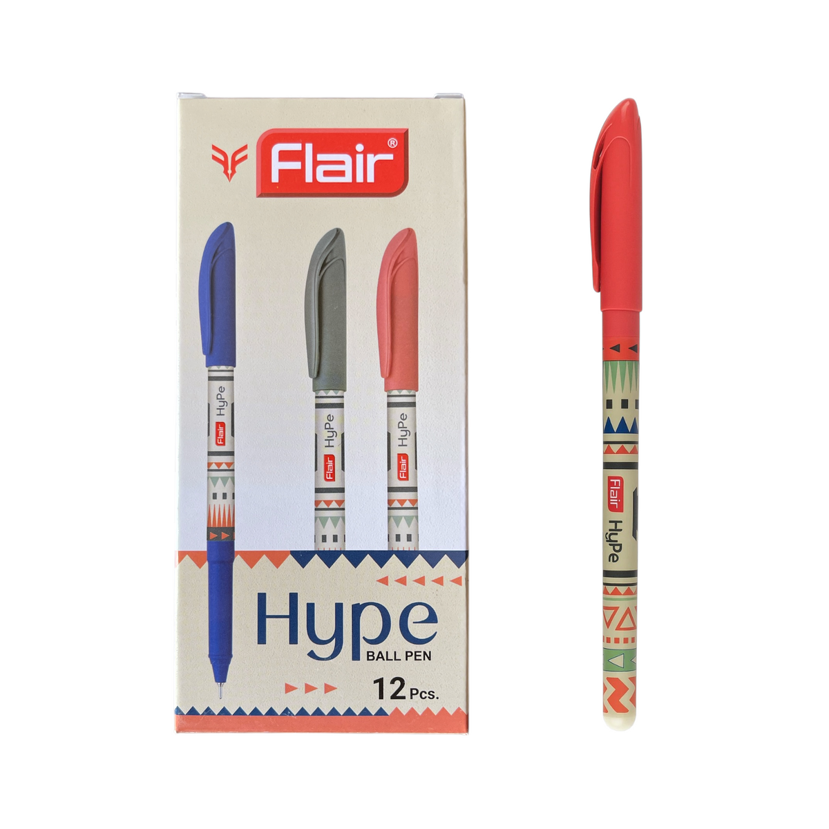 Flair Hype Ball Pen 0.7 mm - Pack of 12