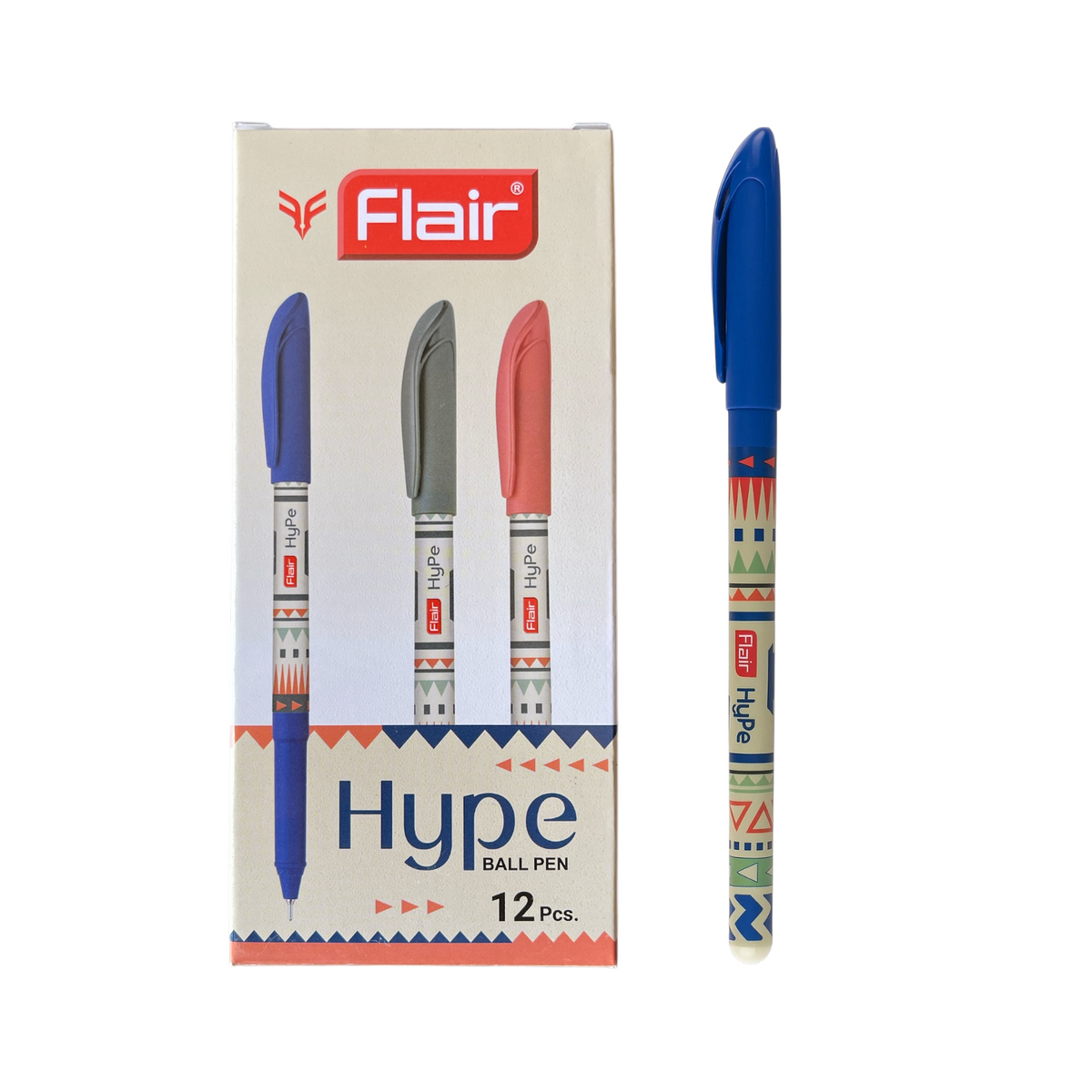 Flair Hype Ball Pen 0.7 mm - Pack of 12