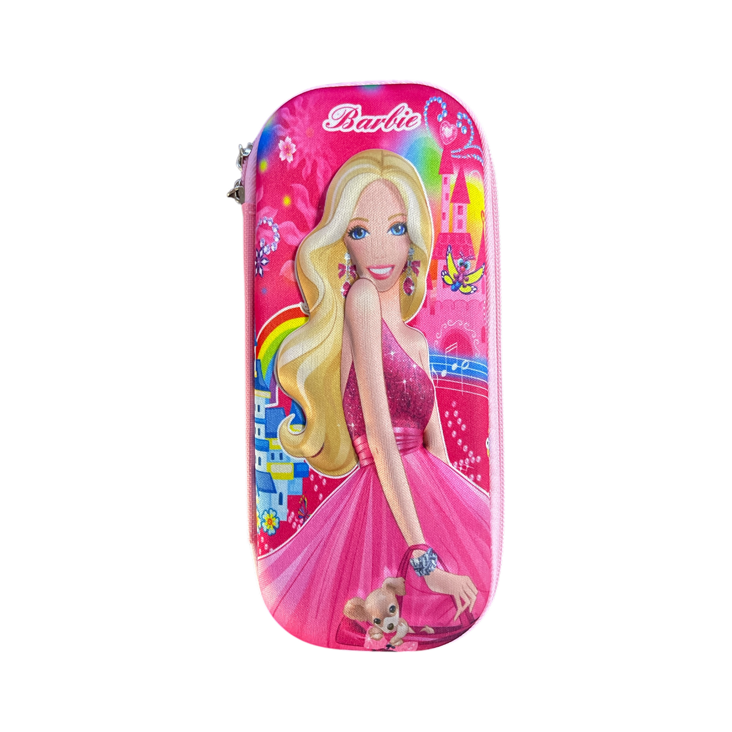 Barbie 3D Hard Shell Pencil Case – Pink