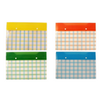A4 Plastic Document Folder with Snap Button