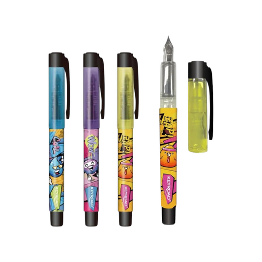 Blue Fountain Ink Pen 0.7 mm - Keyroad Model KR972827