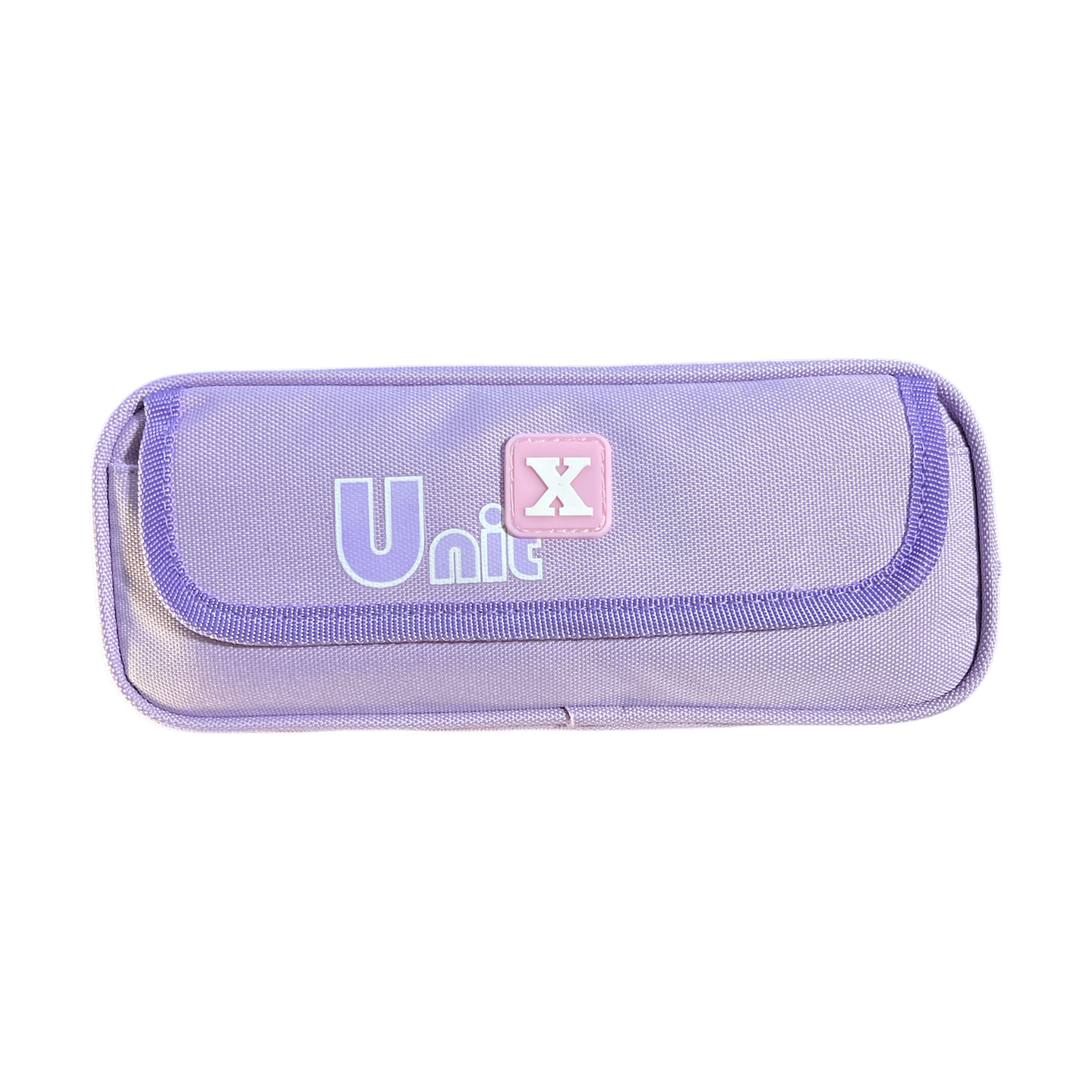 Pastel Large Capacity Pencil Case with Front Zipper