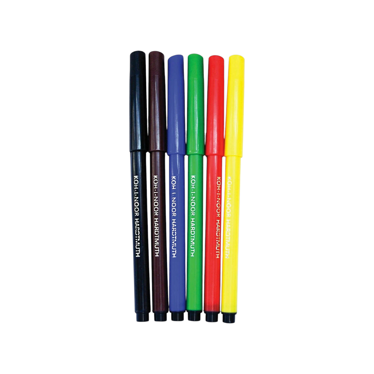 Koh-I Noor Teenage Felt-Tip Pens, Set of 6 & 24, Cardboard