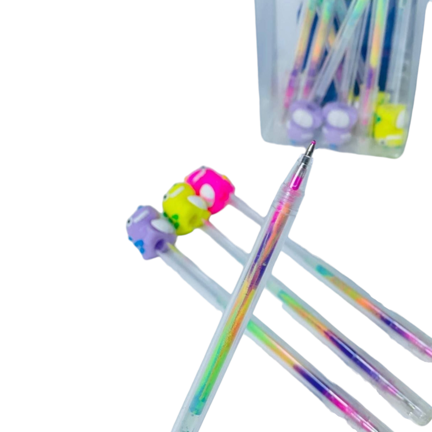 Magic multi-Gel Pen Case In Dinosaur Shape