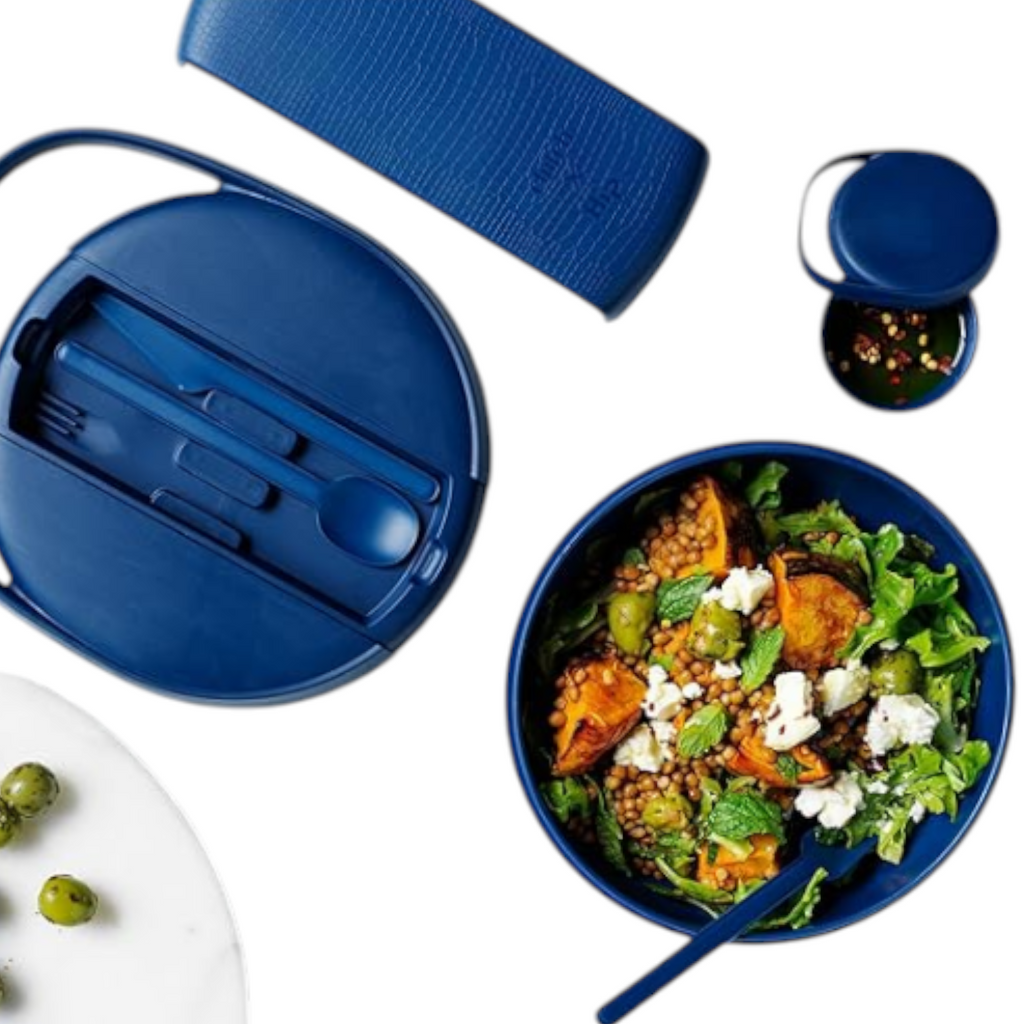 Portable Lunchbox & Cutlery Set - 1.4L / 47oz Capacity
