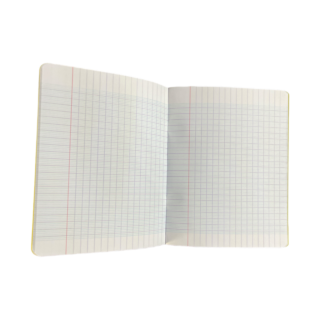 Mintra Pixel 9 Yellow 17*22cm 90 gms, 48 Pages Seyes Plastic Cover
