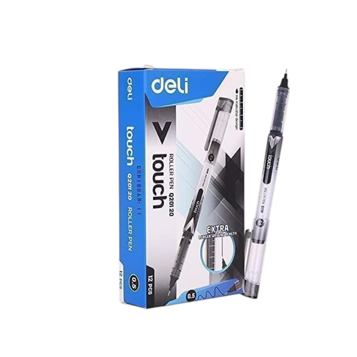 Deli q20230 roller ball pen, 0.5 mm - 1 Pen