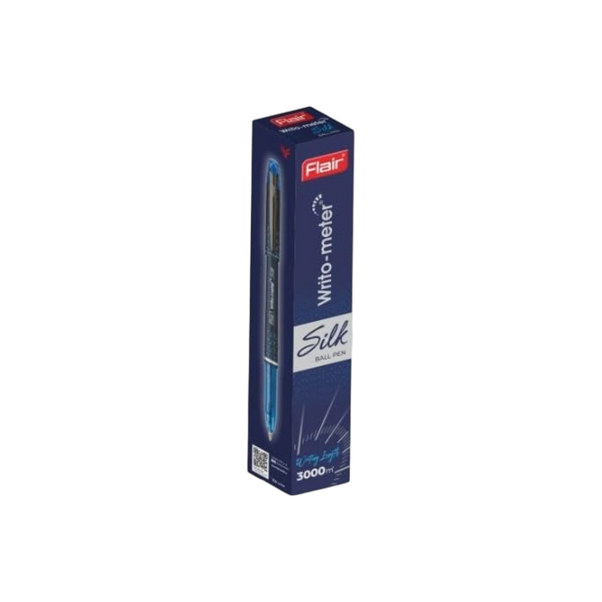 Flair Writo-Meter Silk Ball Pen Blue 0.7 mm - 1 Pen