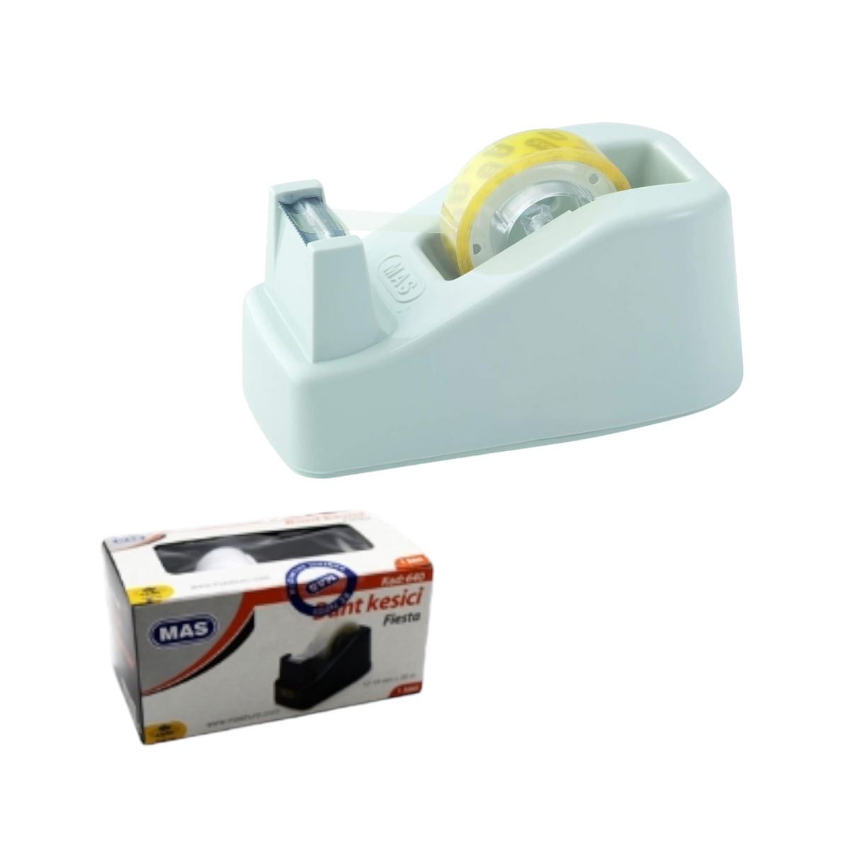 Small Sellotape Dispenser Gray - Mas 640