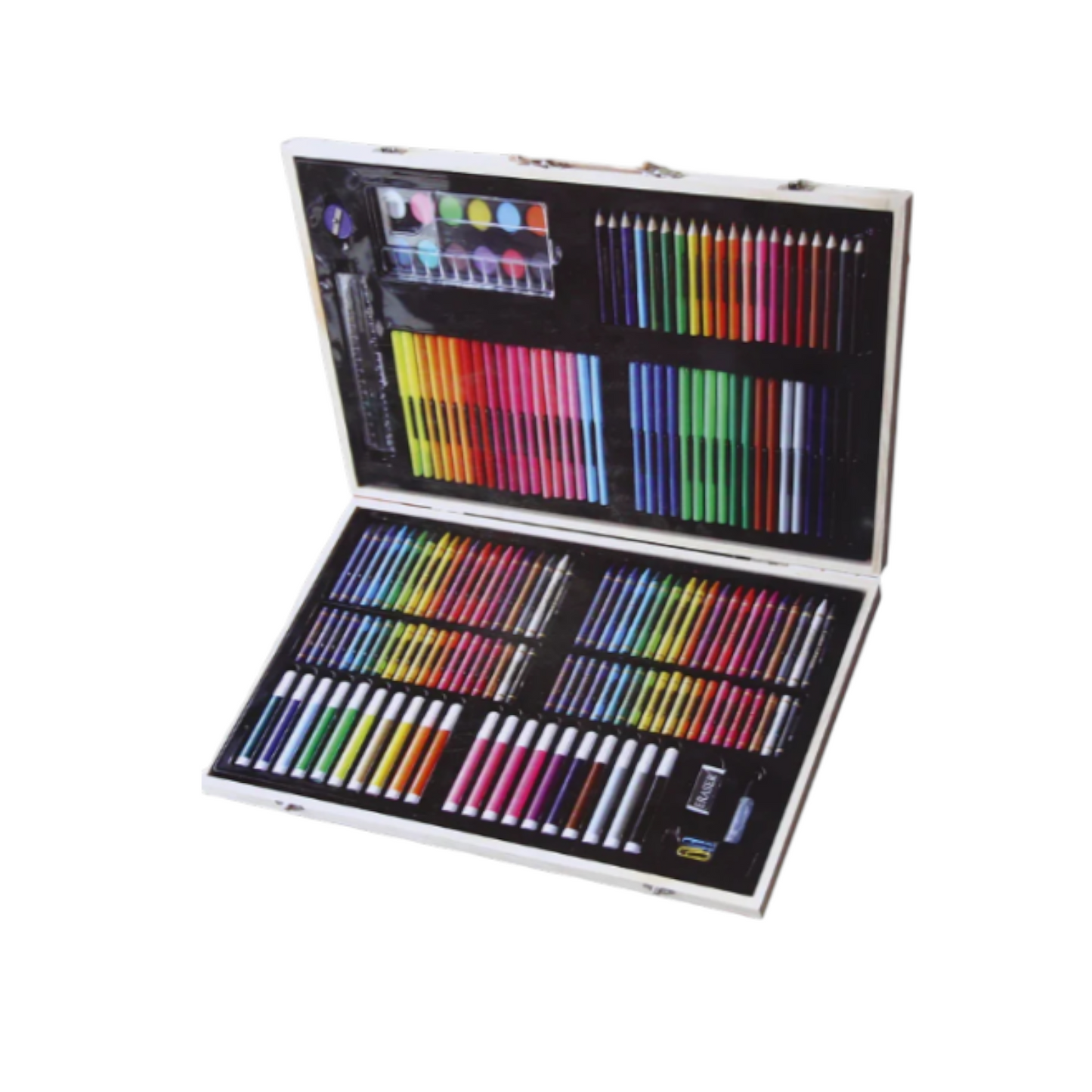Art and Craft Color Kit (Crayons, Water Color, Sketch Pens) Set of 180 PCS