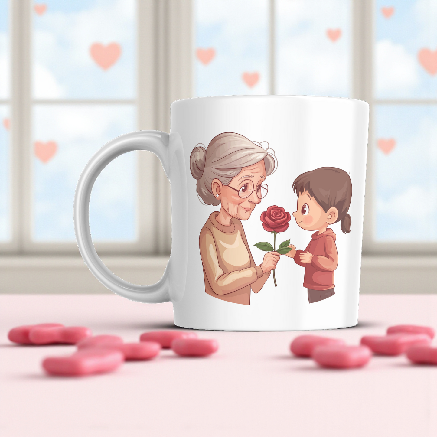 Ceramic Mug من مثل امى