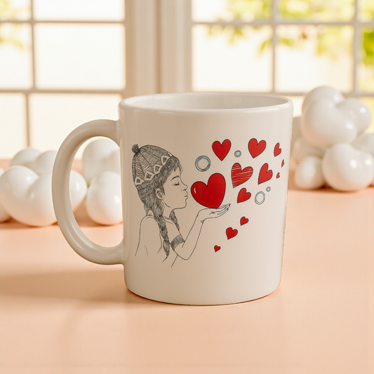 Kisses Ceramic Mug