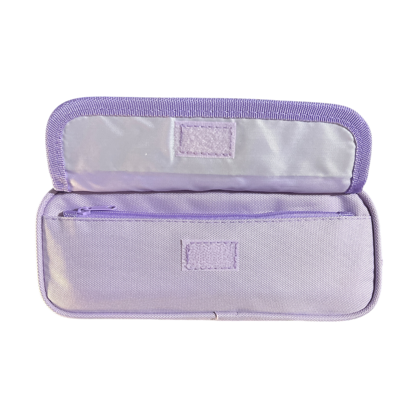 Pastel Large Capacity Pencil Case with Front Zipper