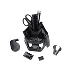 A movable Plastic Desk Organizer - Comes With Various Tools