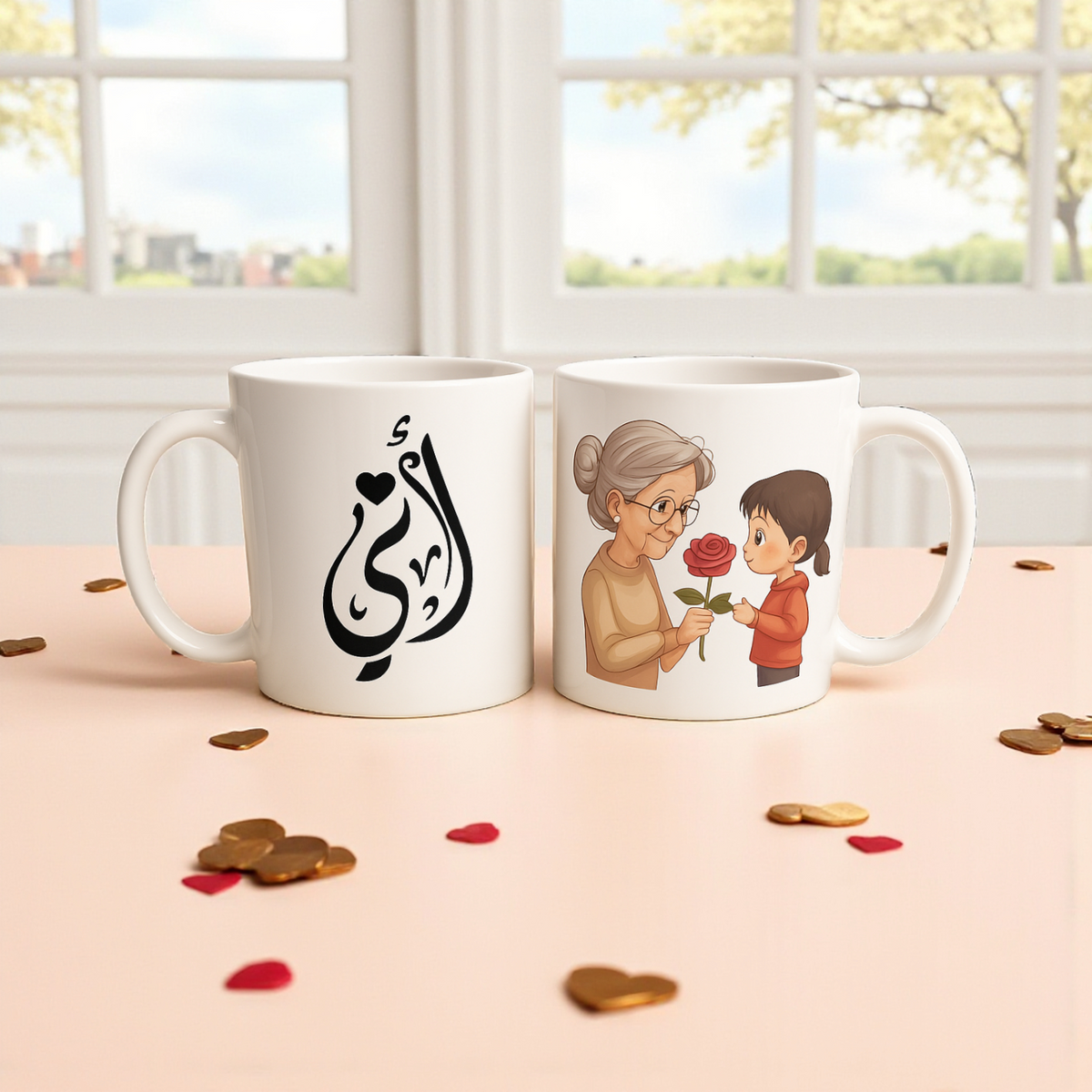 Ceramic Mug من مثل امى