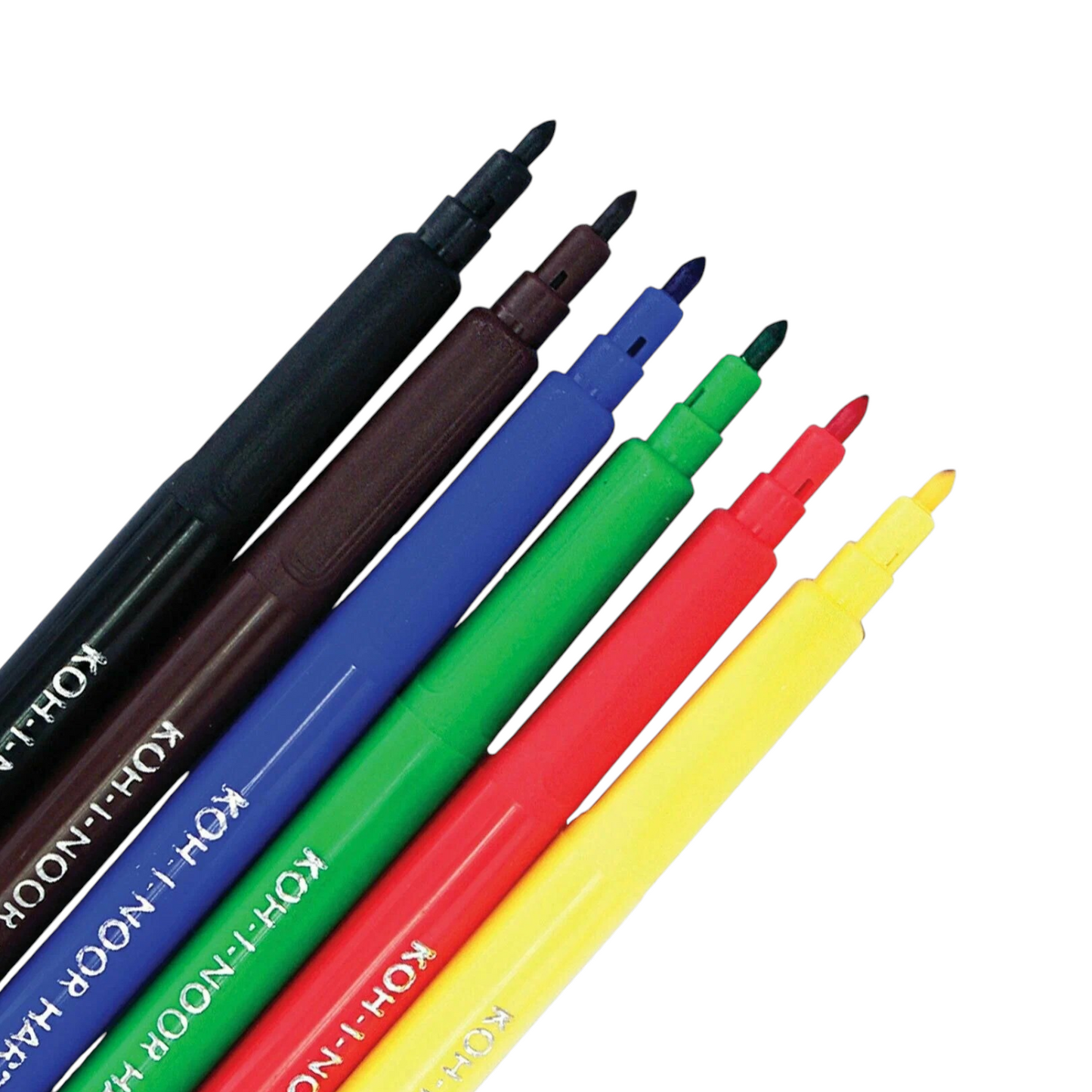Koh-I Noor Teenage Felt-Tip Pens, Set of 6 & 24, Cardboard