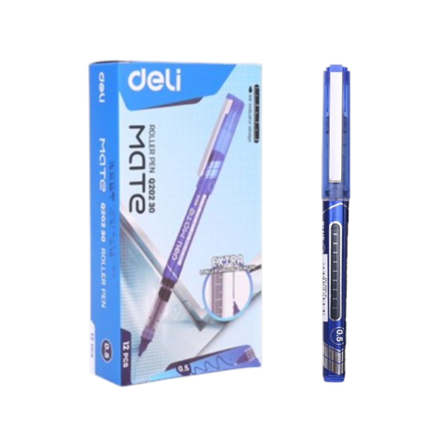 Deli q20230 roller ball pen, 0.5 mm - 1 Pen