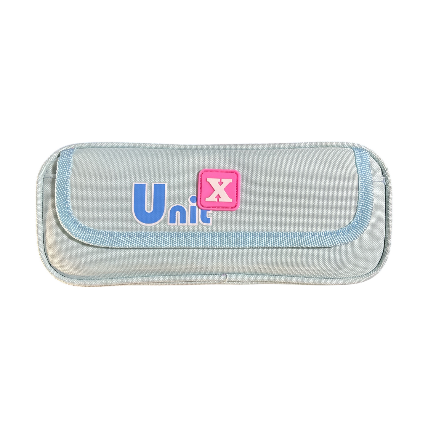 Pastel Large Capacity Pencil Case with Front Zipper