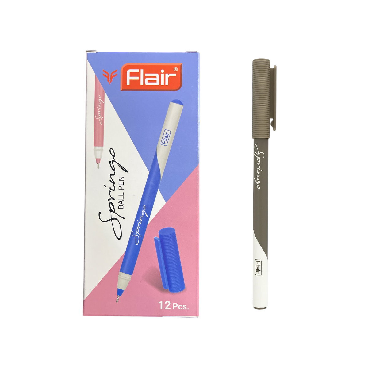 Flair Springo Ball Pen 0.7 mm - Pack of 12