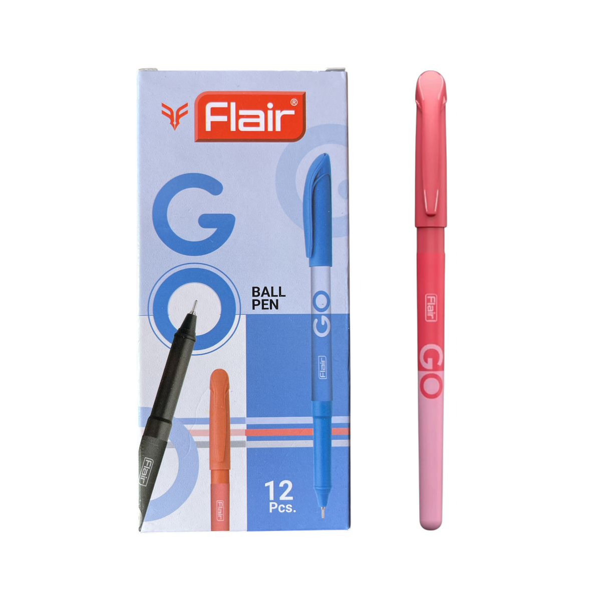Flair Go Ball Pen - Pack of 12