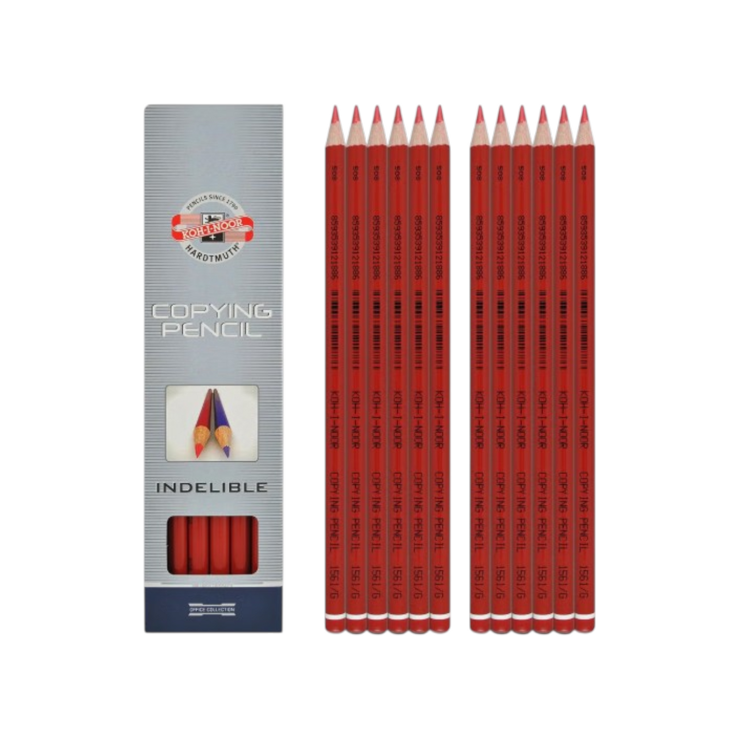 Copying Pencil 1561 E Blue & 1561 G Red Set of 1 Pencil