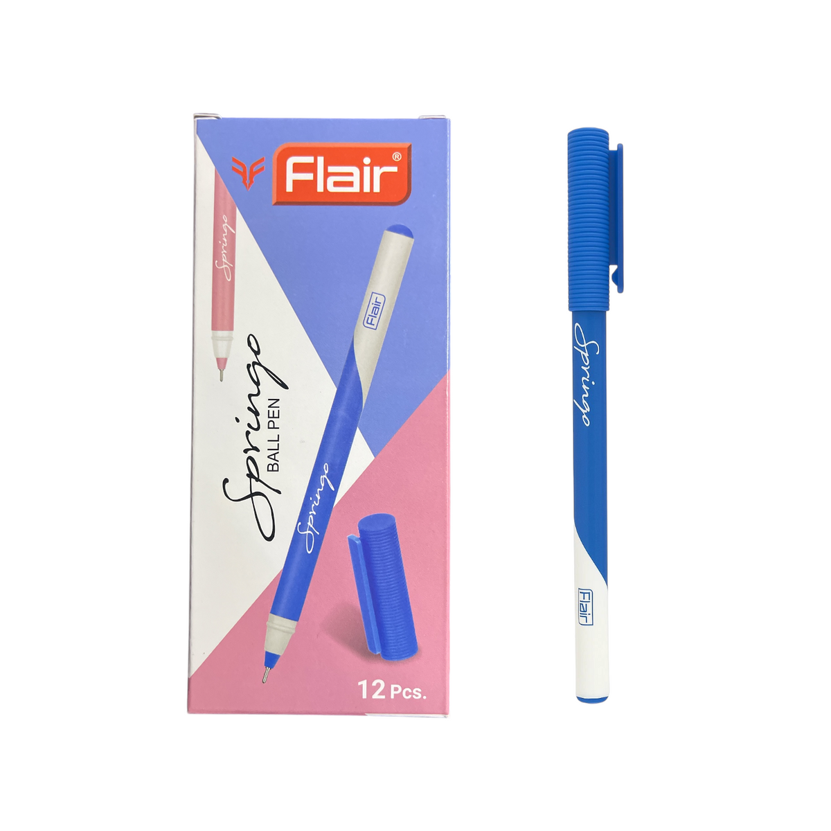 Flair Springo Ball Pen 0.7 mm - Pack of 12