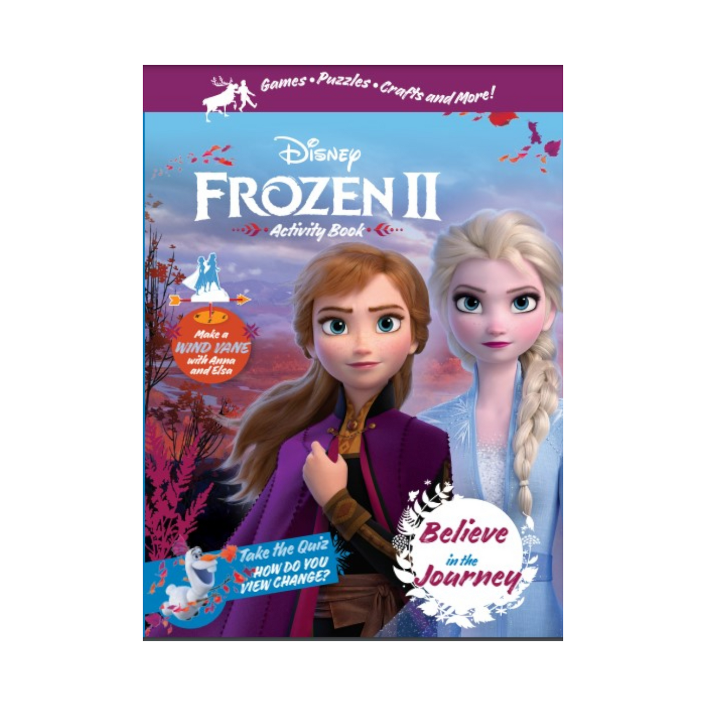 Frozen 2 Activity Book