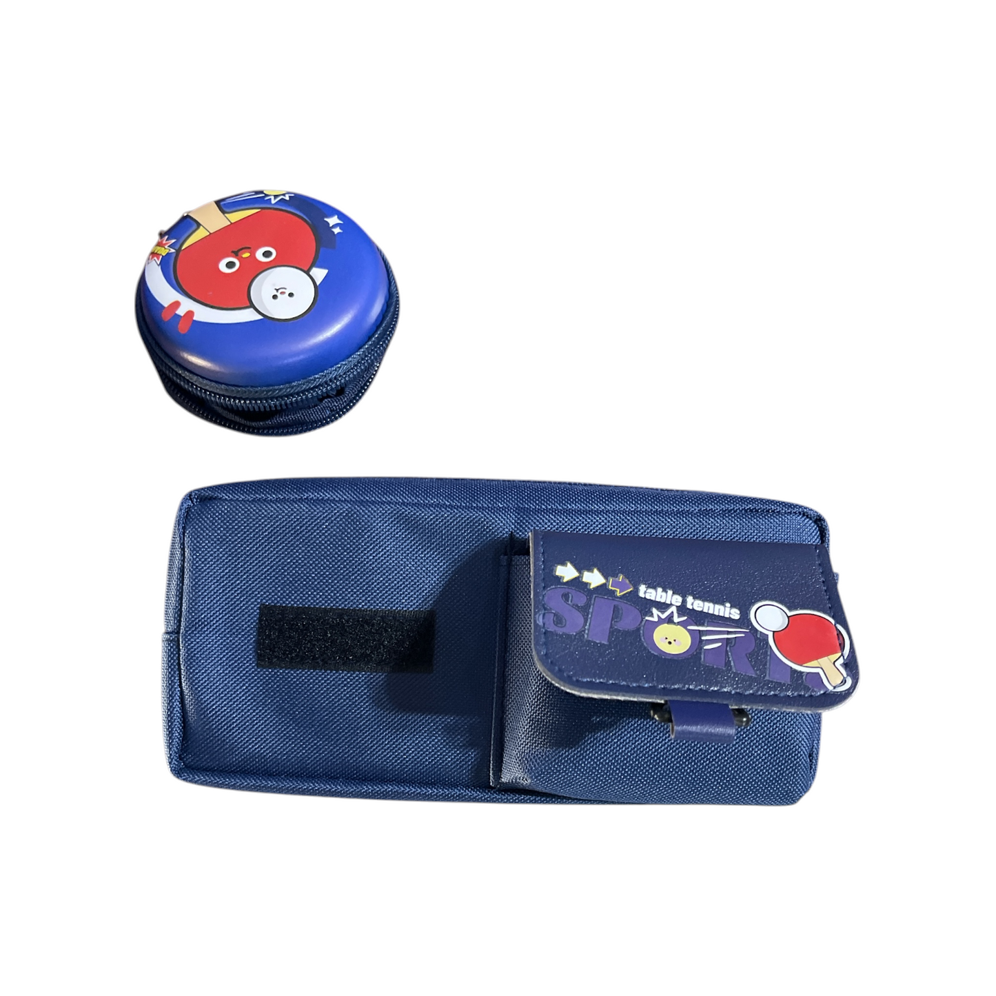 Badminton Sports Pencil Case – Large Capacity