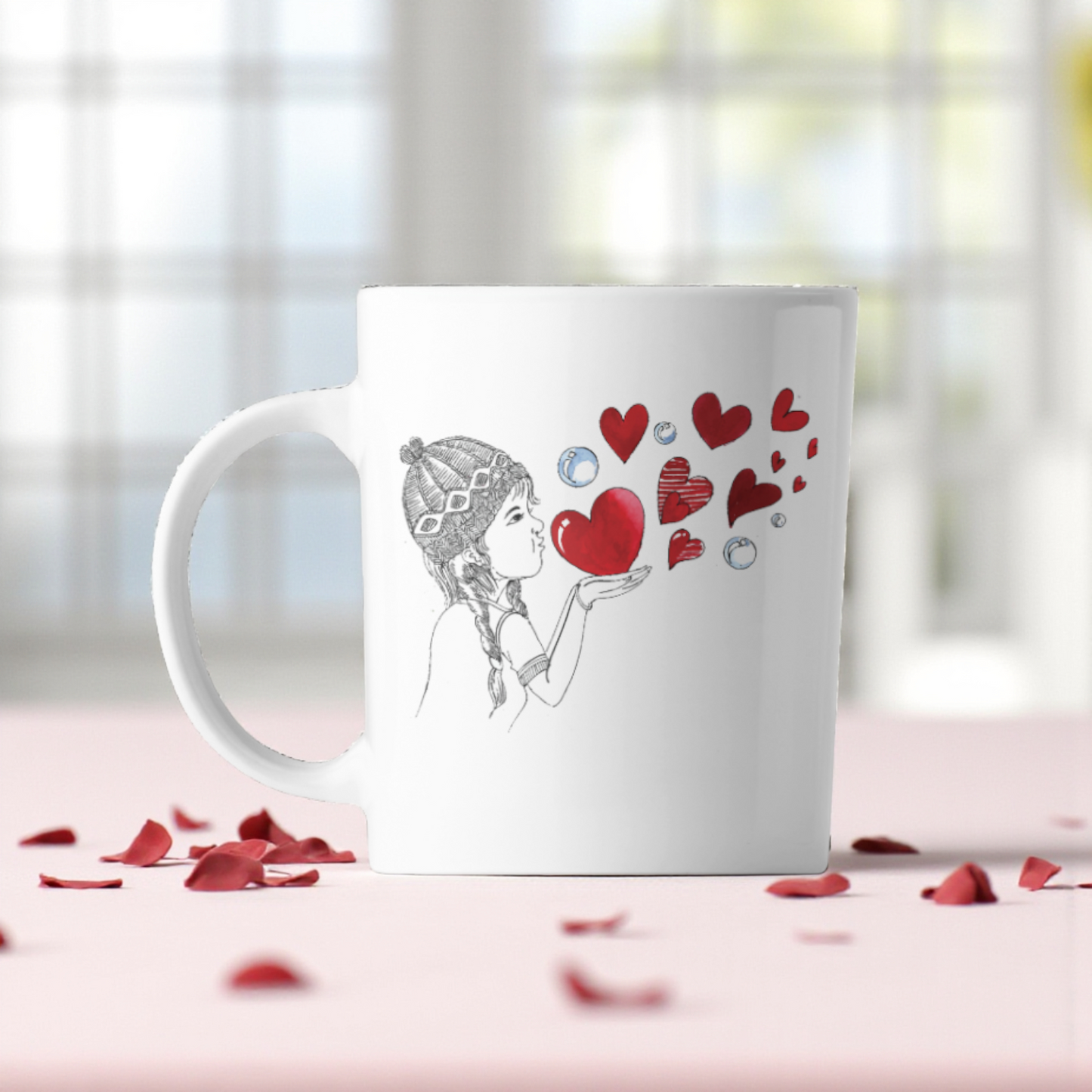 Kisses Ceramic Mug