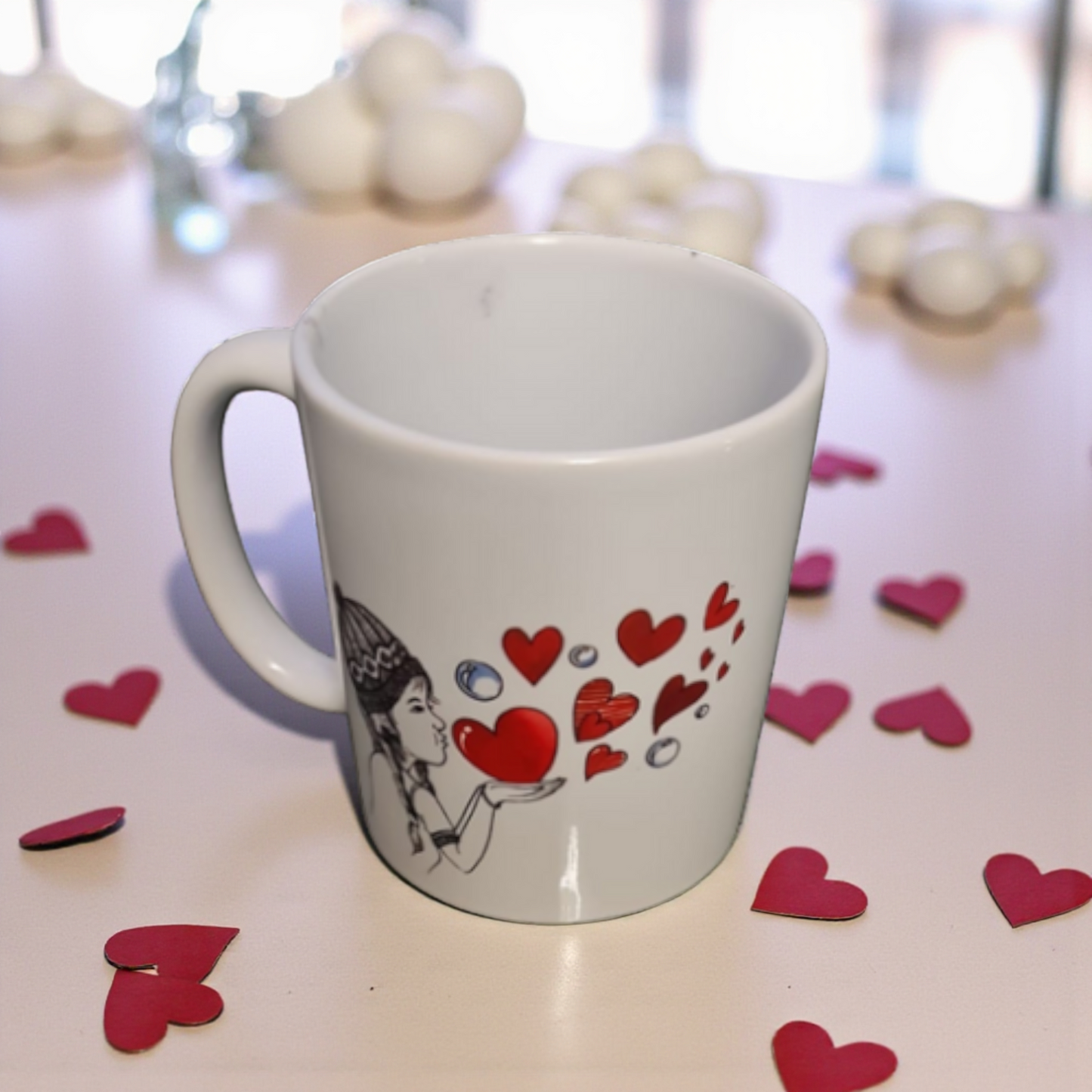 Kisses Ceramic Mug