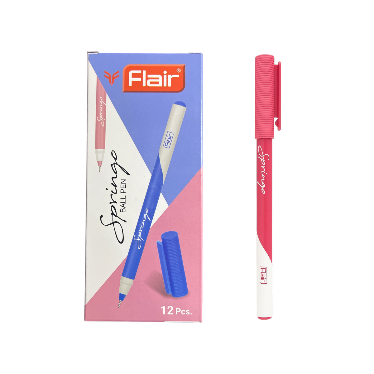 Flair Springo Ball Pen 0.7 mm - Pack of 12