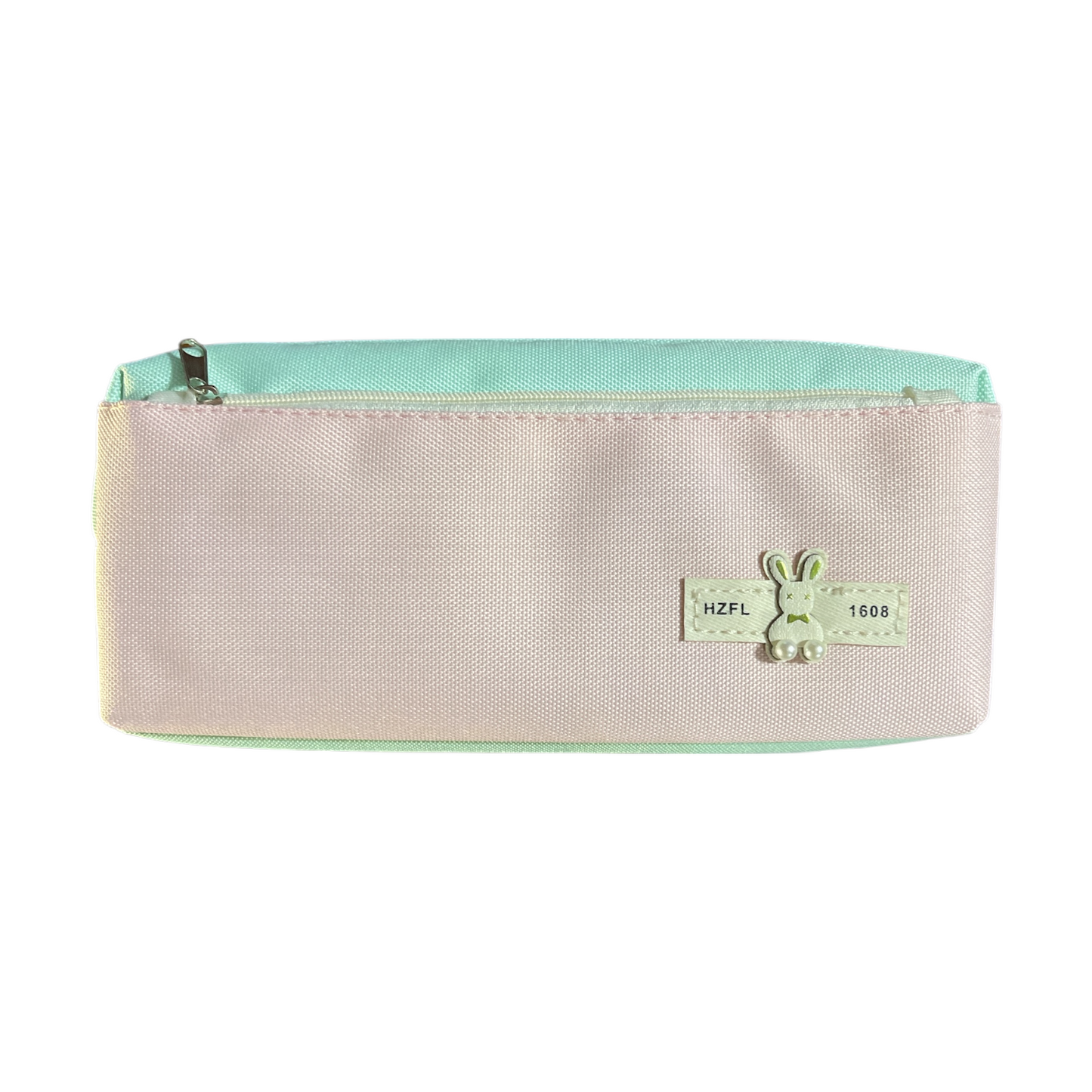 Pastel Large Capacity Pencil Case – Double Zipper