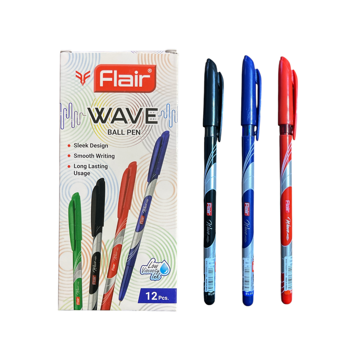 Flair Wave Ball Pen 0.7 mm - Pack of 12