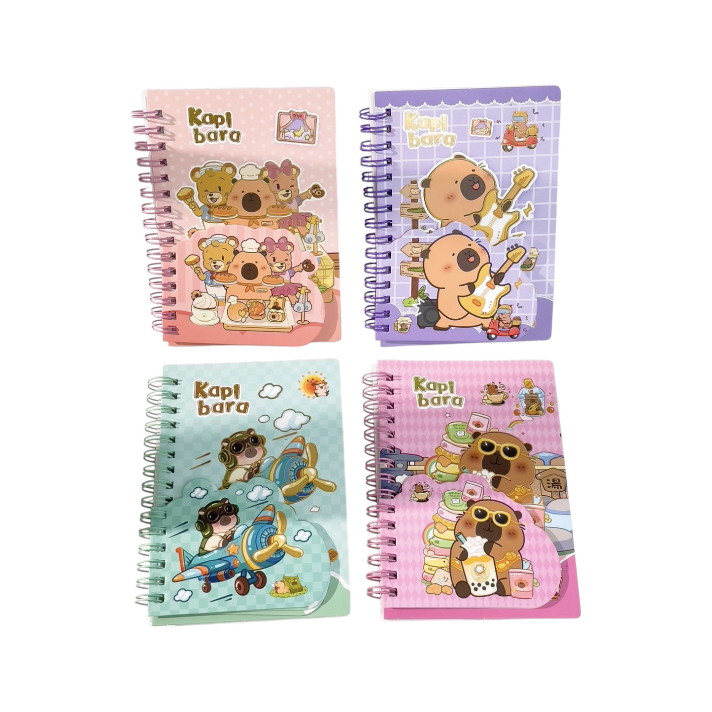 3-in-1 Cute Notebook Set!
