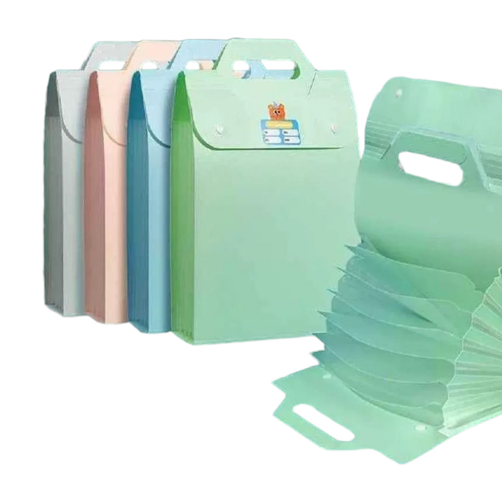 A4 Document Folder | 7 Pocket File Organizer
