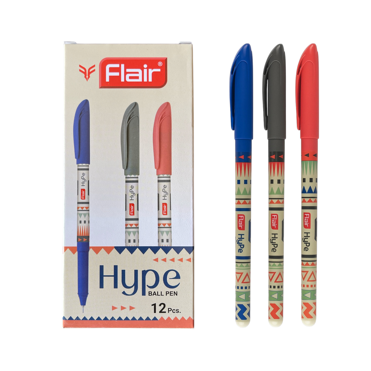 Flair Hype Ball Pen 0.7 mm - Pack of 12
