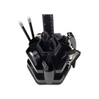 A movable Plastic Desk Organizer - Comes With Various Tools