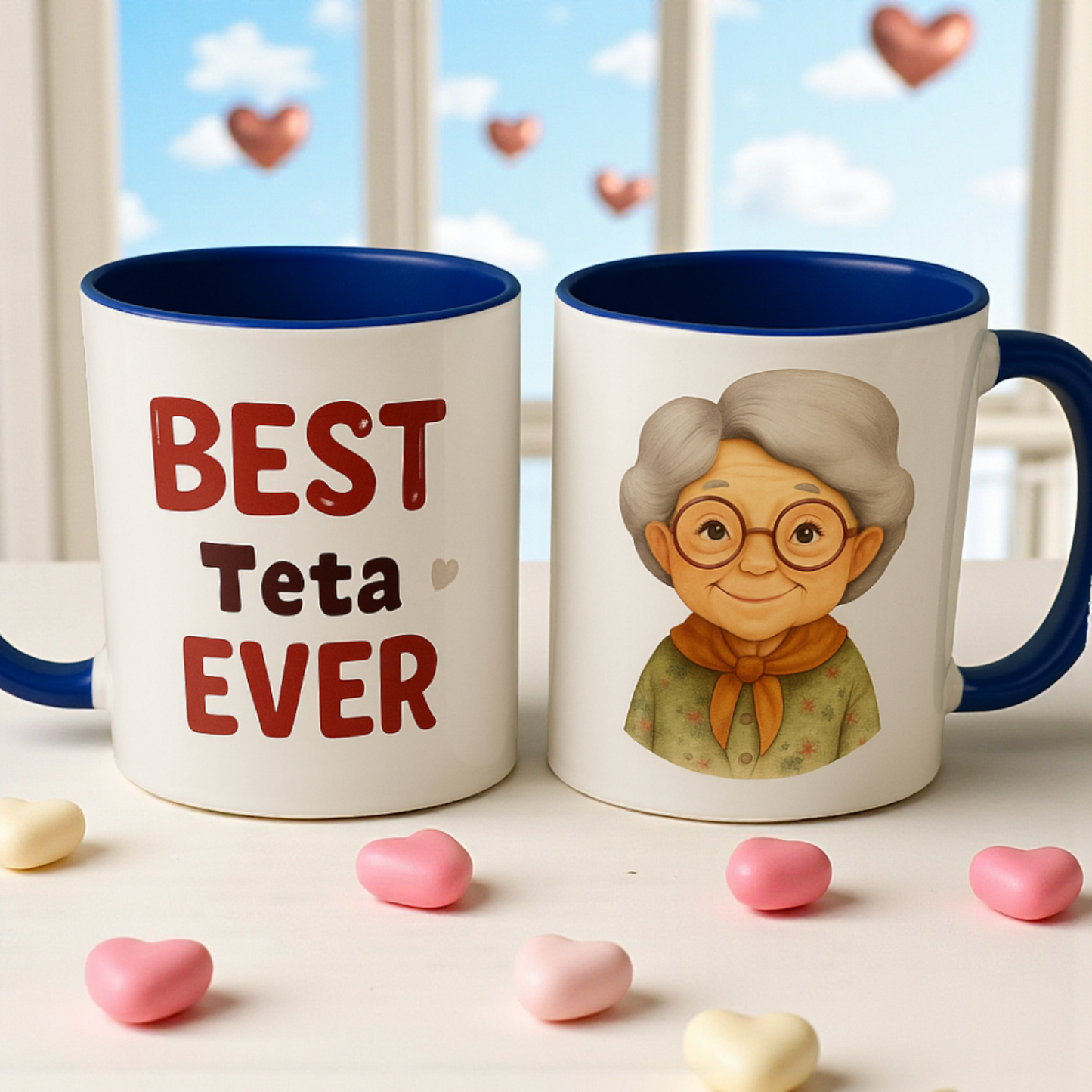 Best Teta Ever Ceramic Mug