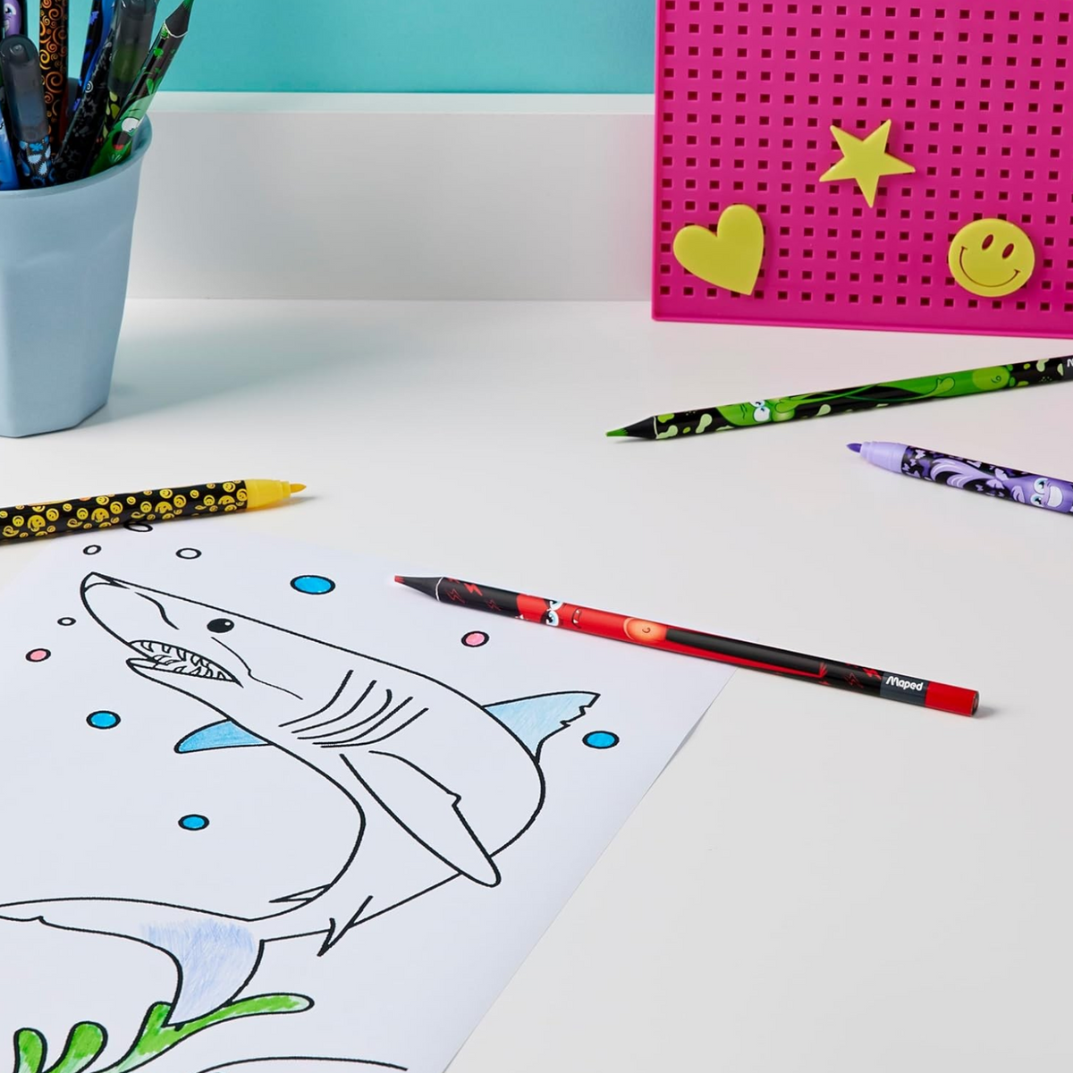 Maped Color Peps Monster Design Colouring Pencils (Pack of 12)