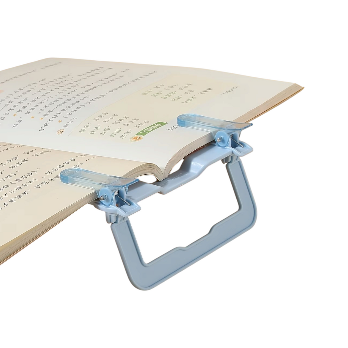 1pc Folding Book Holder, Thick And High-Quality PP Reading Stand,