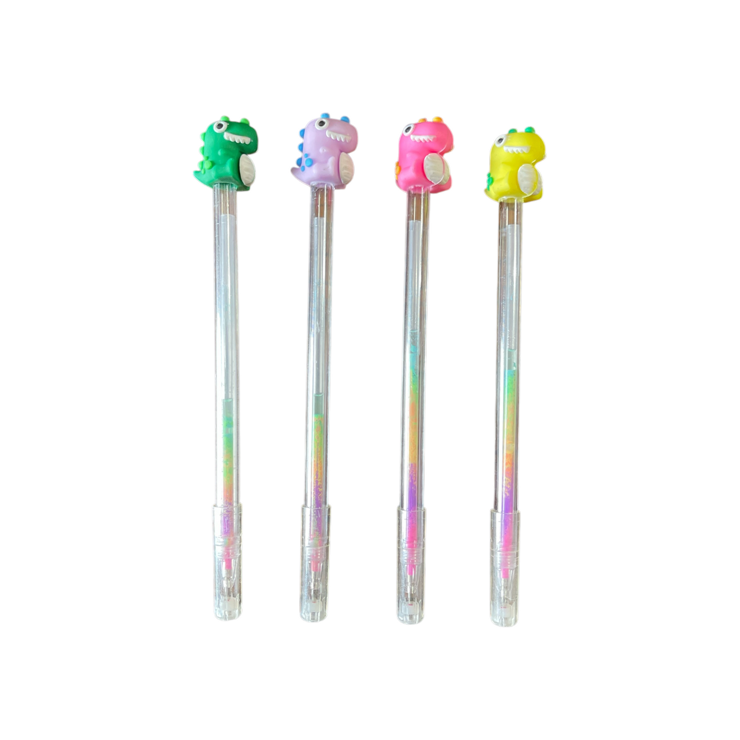 Magic multi-Gel Pen Case In Dinosaur Shape