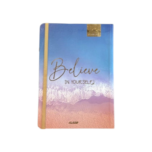 Notebook Diamond A5 With Rubber 100 Sheets