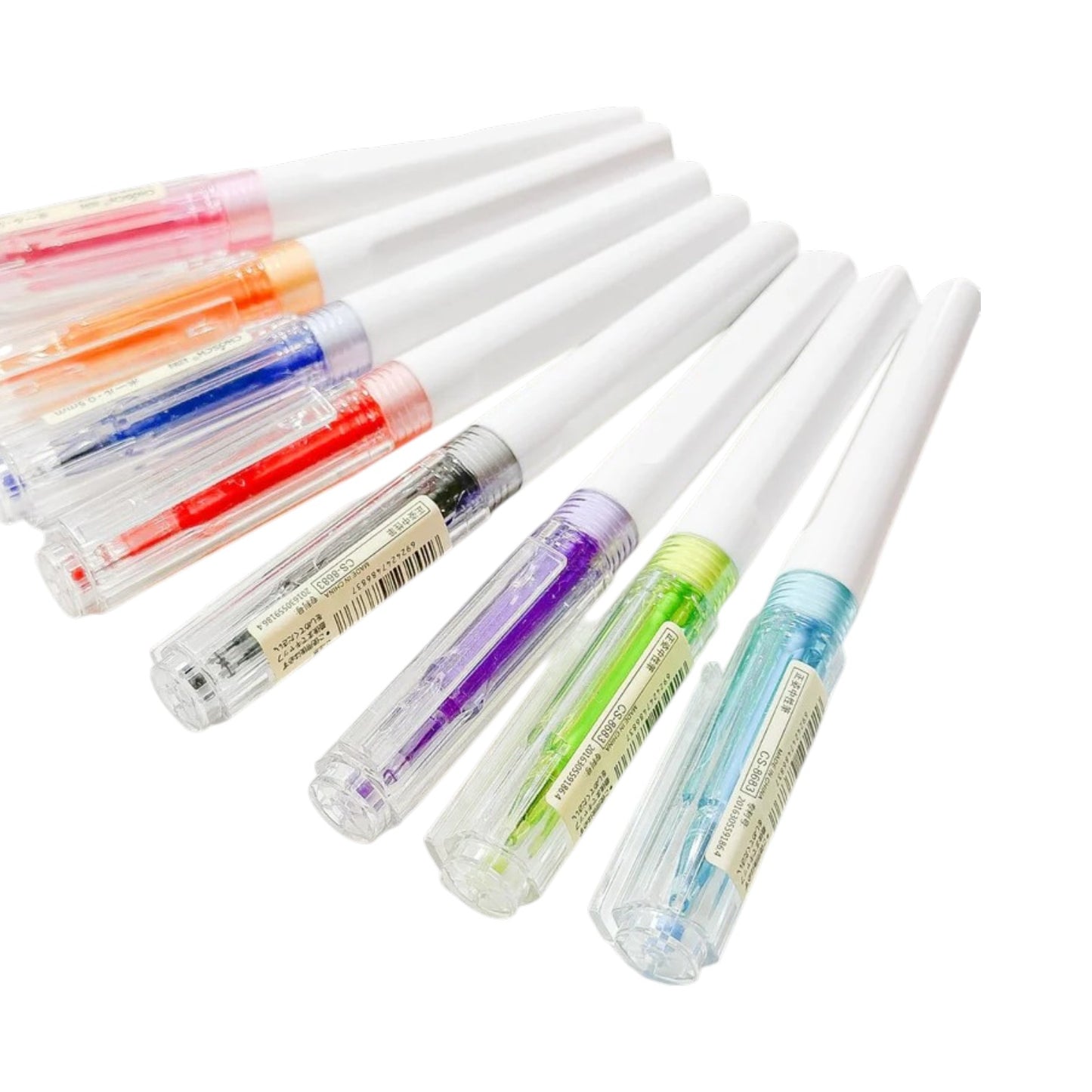 Chosch CS-8683 color Gel Ink Pens 0.5mm, Bright Colors