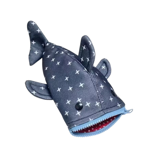 Shark Pencil Case, Shark Mouth Zipper Pencil Pouch Cute Shark