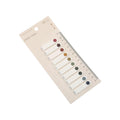 Index Tabs Paper With Ruler, Sticky Notes Labels Markers Index