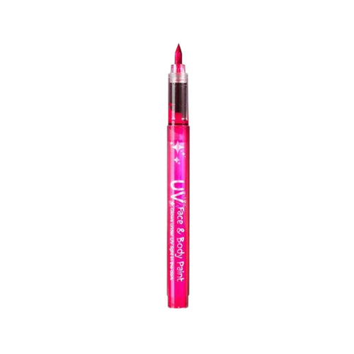 1 Color Glow in the Dark UV Body Paint Marker - 0.68 fl oz Liquid Neon Watercolor Pen for Concerts and Face Painting