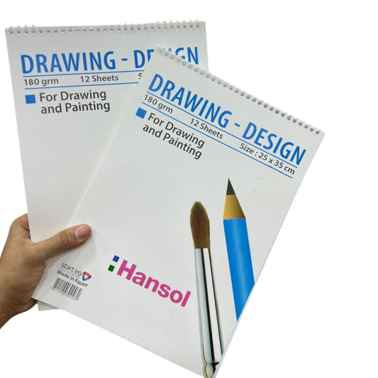 Hansol Sketch book, Size 25 * 35 cm, 12 Sheets,180 gm