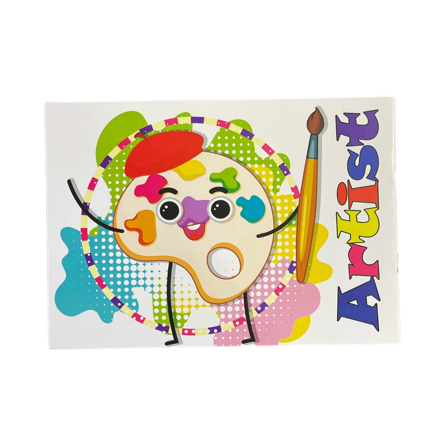 Extra Line School Drawing Notebook, Small Staple Cover, 16 Sheets, Size 17.5 × 25 cm