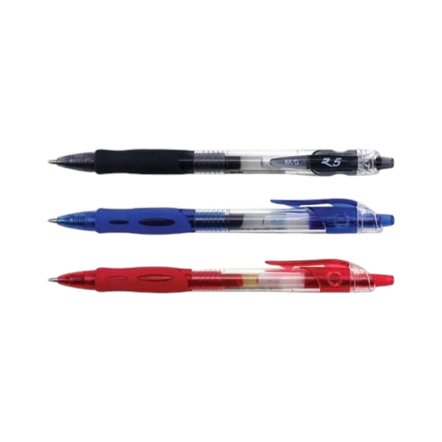 Retractable Gel Pen assorted Colours - BL8